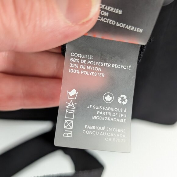 New Atacz Cube With Utility Strap Knit Crossbody Bag - Black - Picture 9 of 16